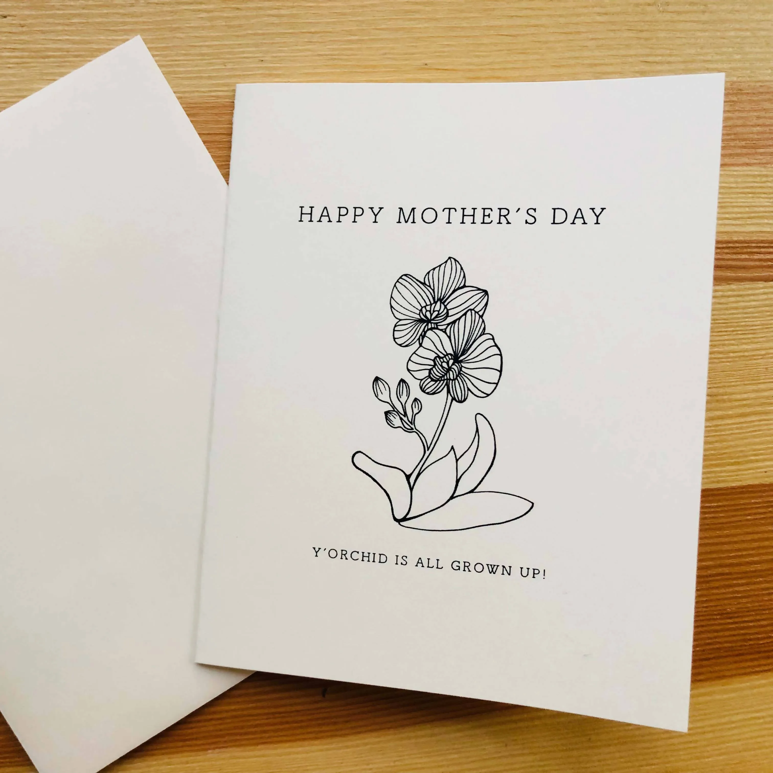 Karen Sue Studios - Happy Mother's Day- Y'orchid is all grown up!