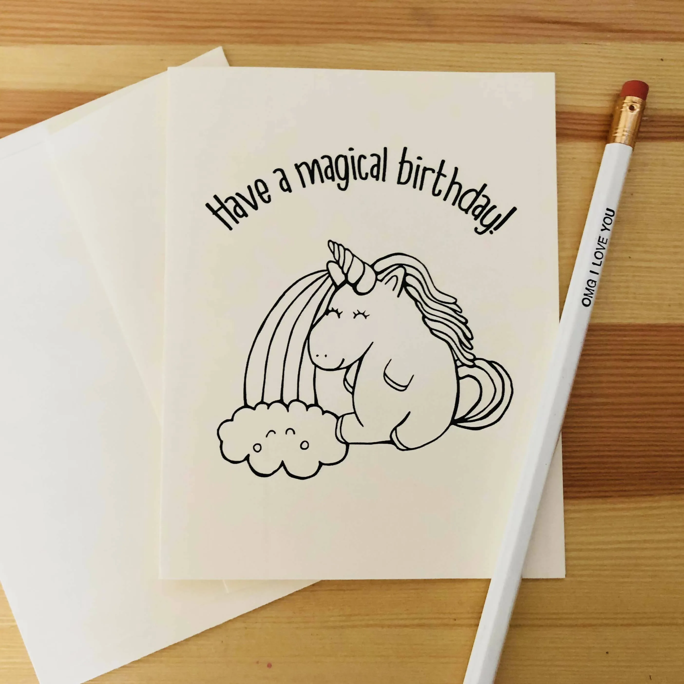 Karen Sue Studios - Have a magical birthday!