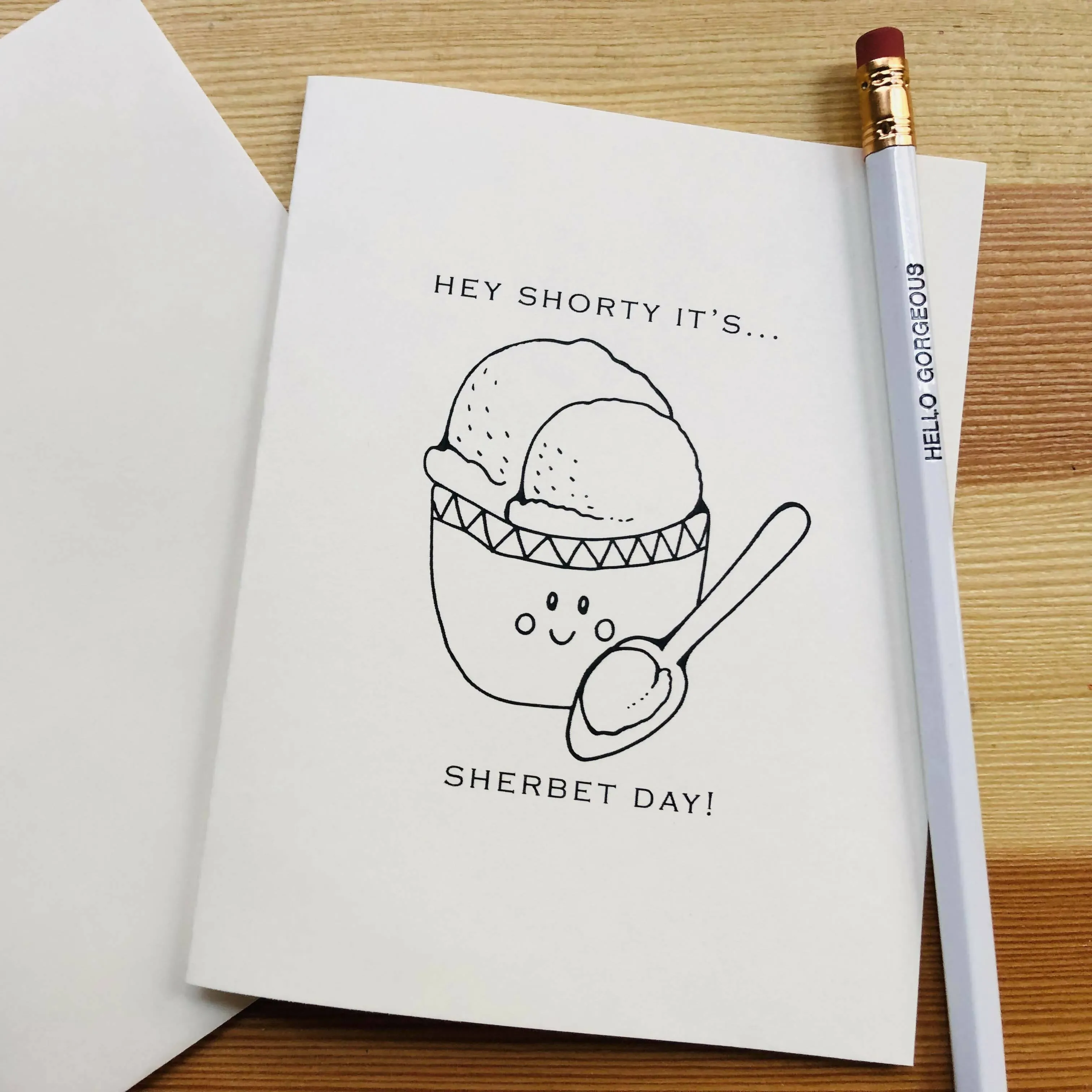 Karen Sue Studios - Hey Shorty it's sherbet Day!