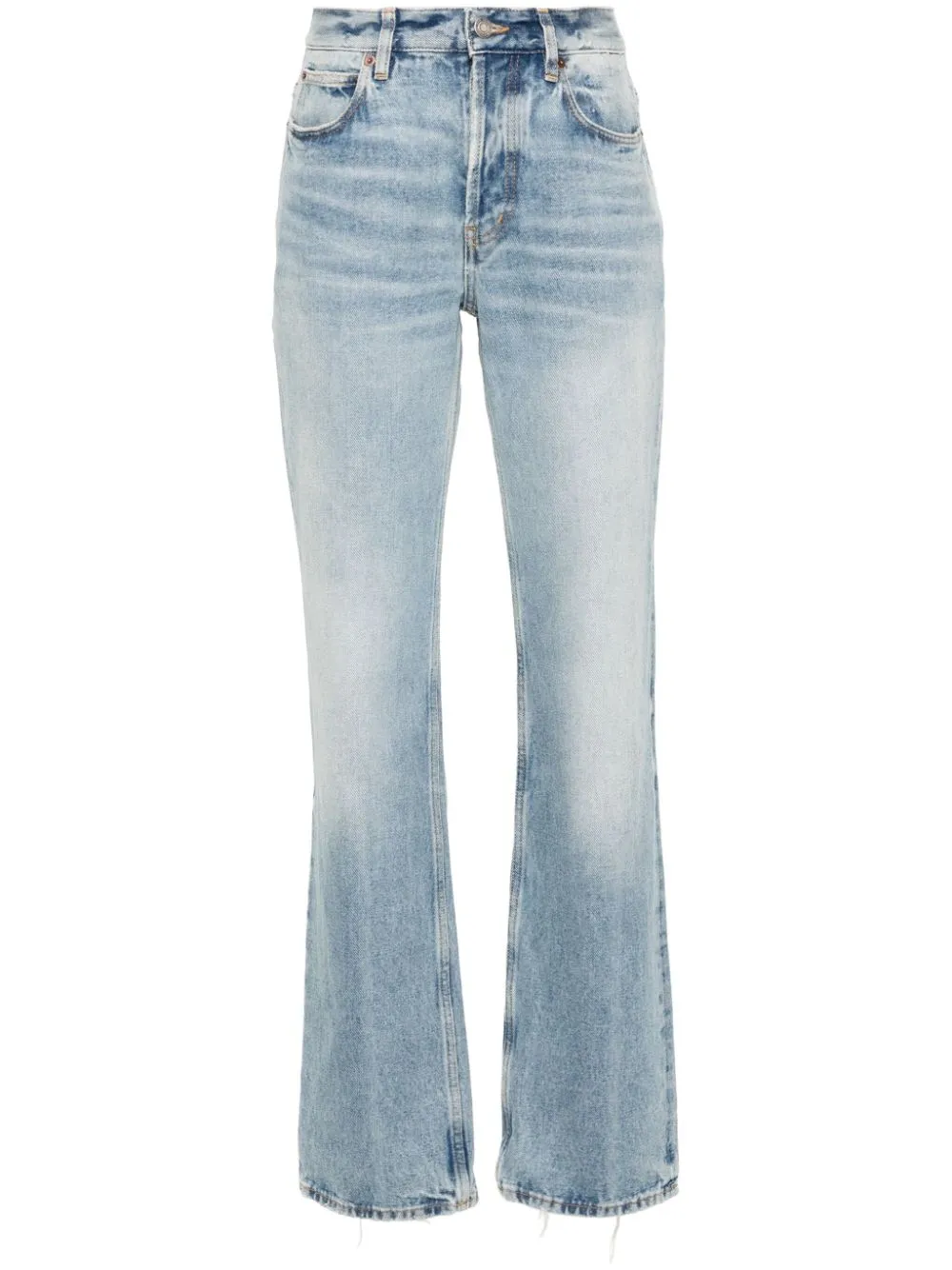 LOW-RISE STRAIGHT-LEG JEANS