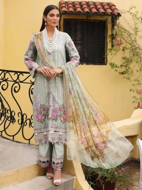 Luxe by Elaf Premium Dobby Lawn Unstitched 3Pc Suit ELJ-03B GRACELEN