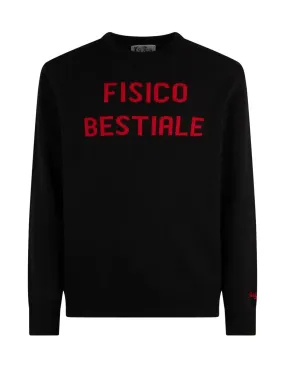 Maglia MC2 Saint Barth uomo Heron Bestiale nera