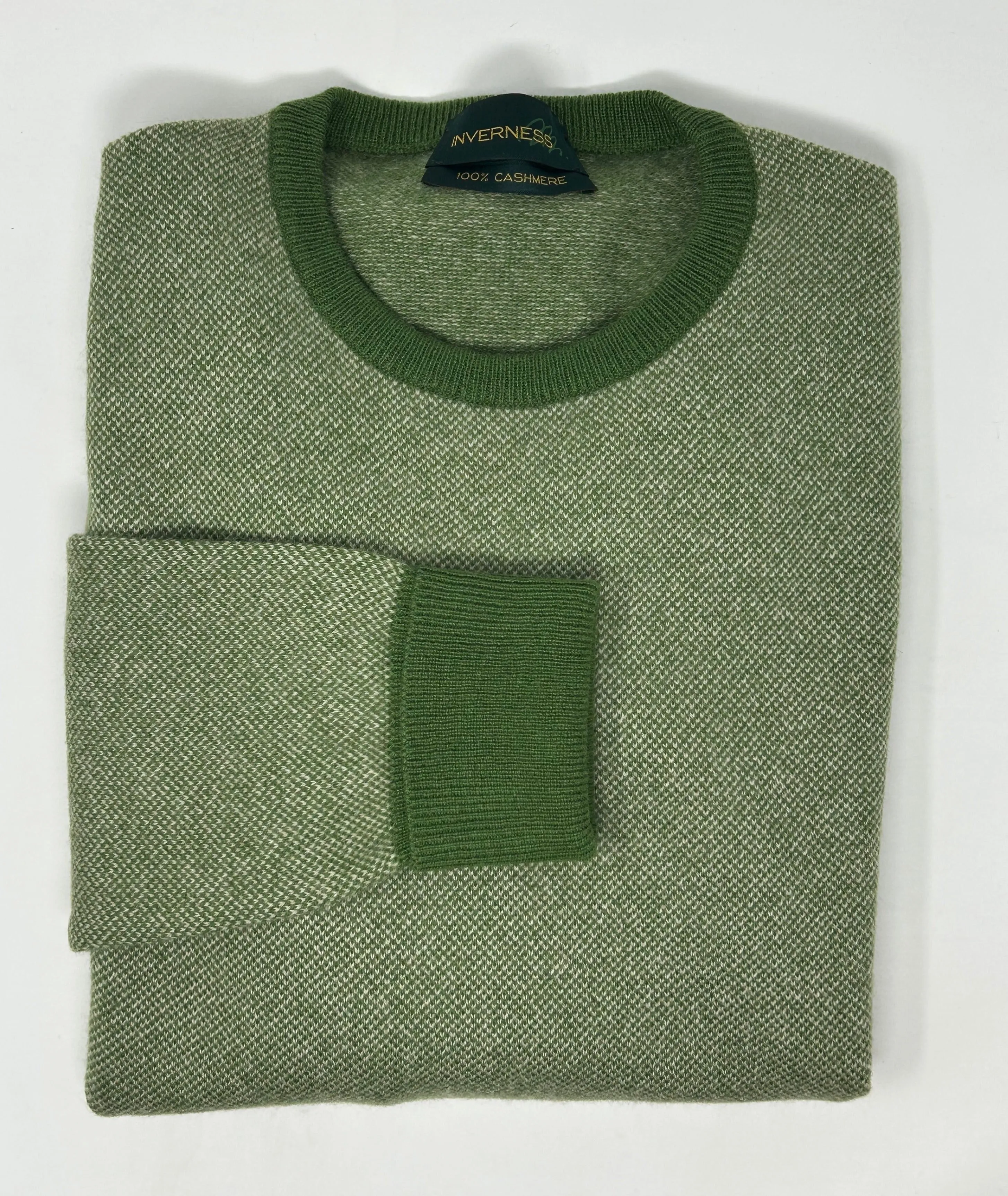 MAGLIONE GIROCOLLO SALE E PEPE 100% PURO CASHMERE