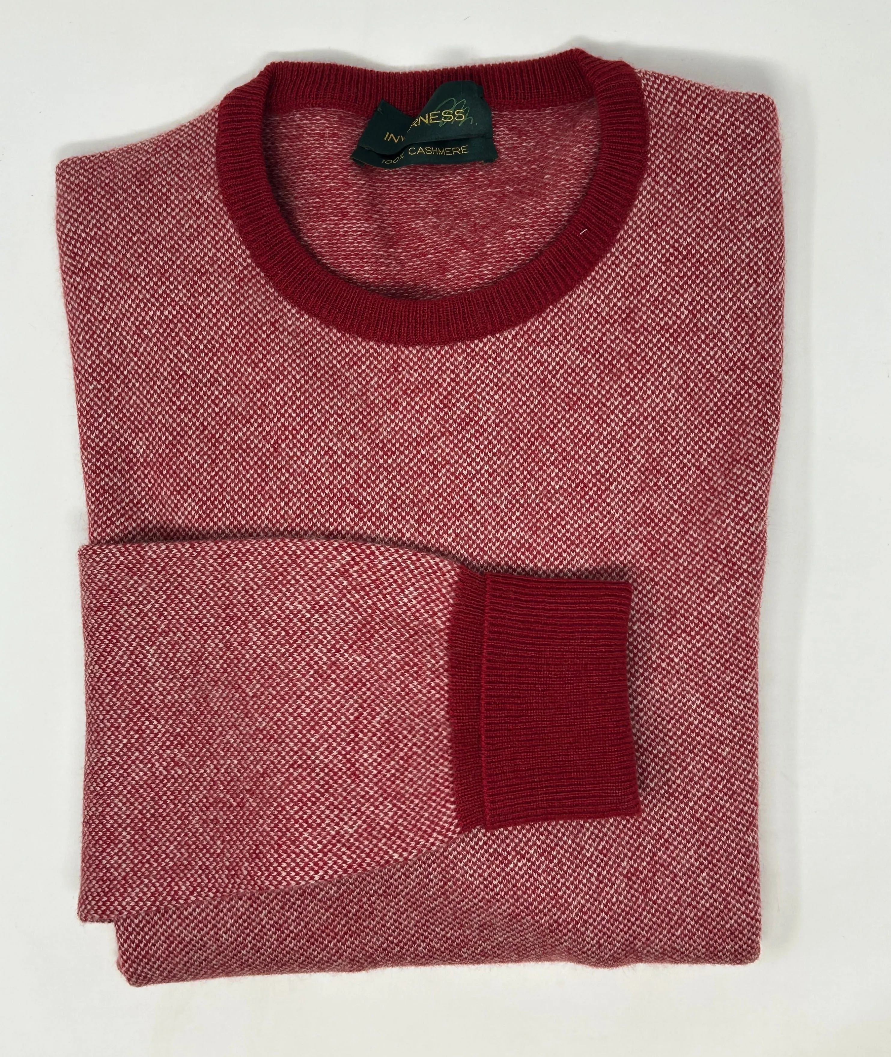 MAGLIONE GIROCOLLO SALE E PEPE 100% PURO CASHMERE