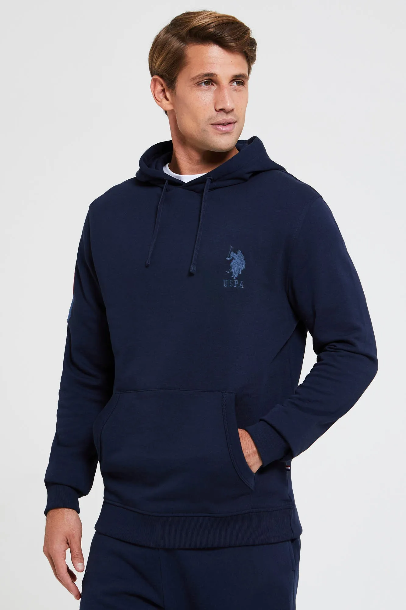 Mens Player 3 Hoodie in Navy Blue