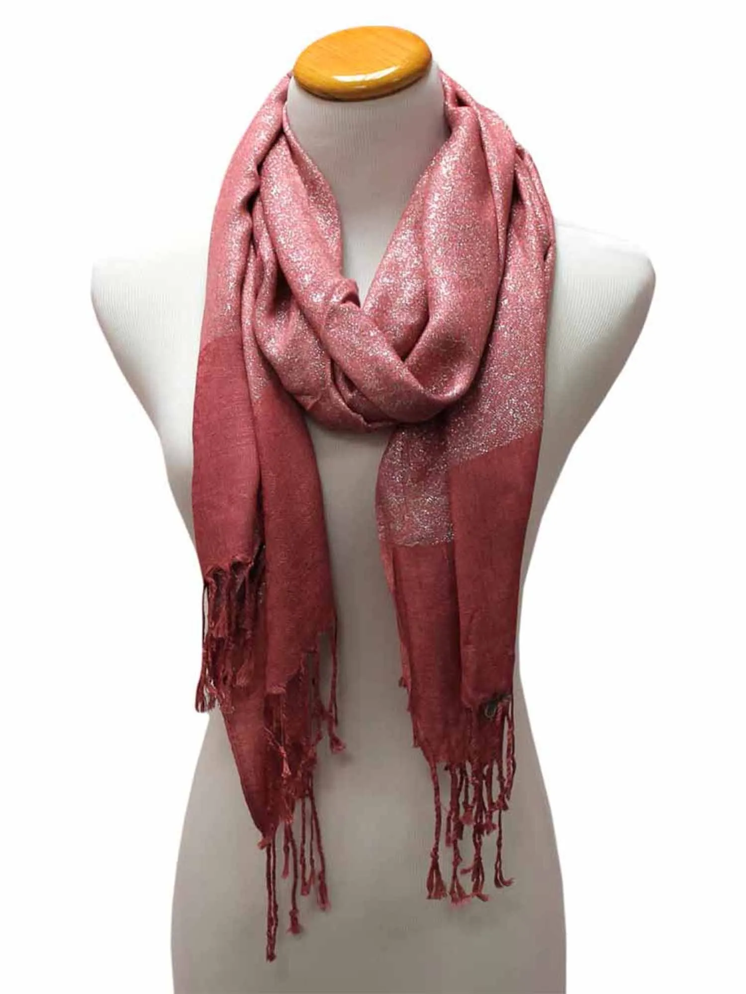 Metallic Shimmery Pashmina Scarf