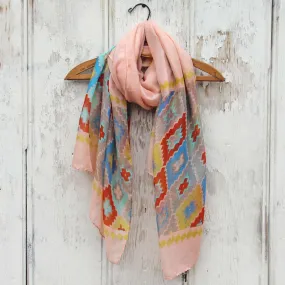 Midnight Sun Scarf in Pink