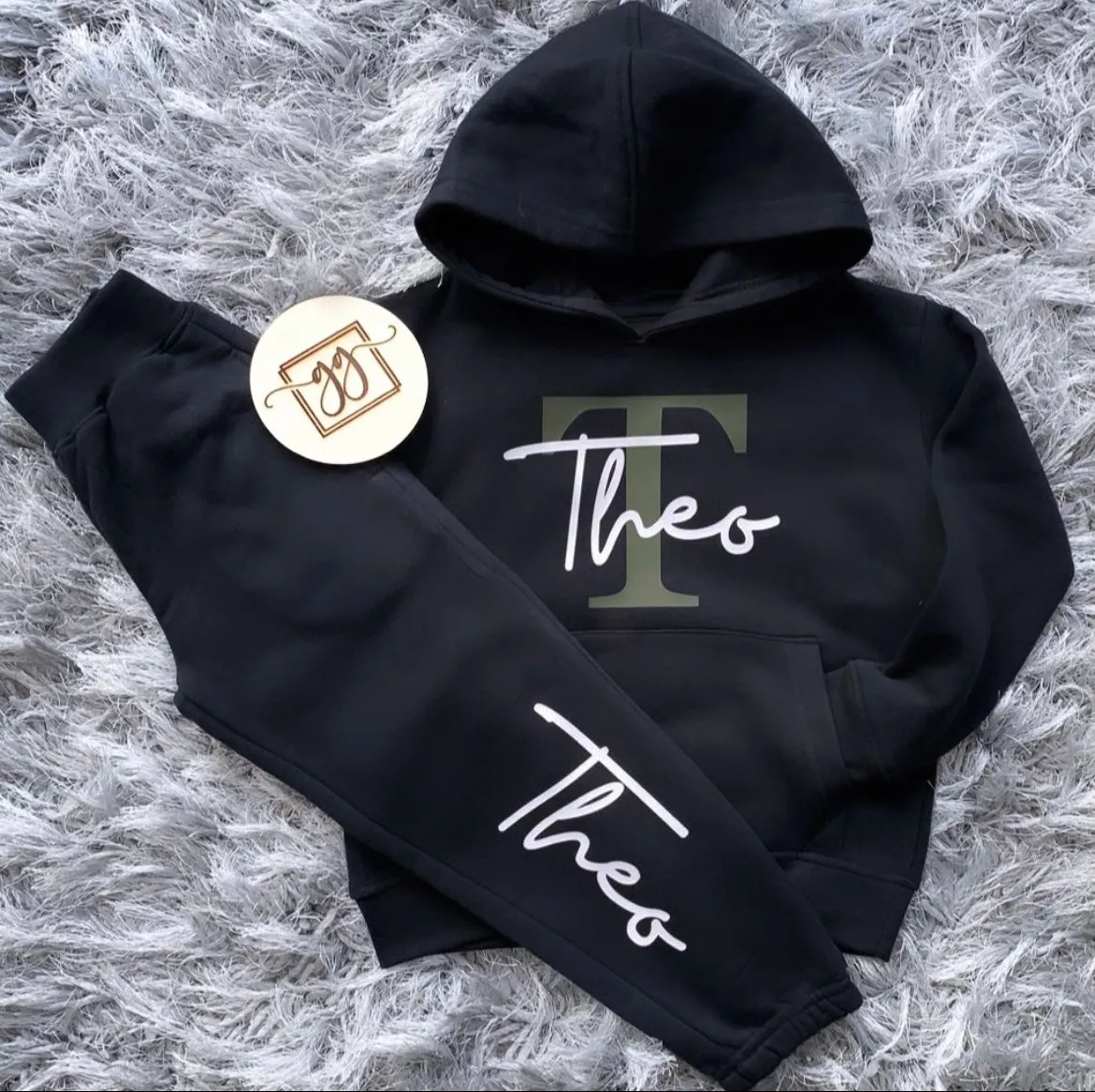 Name & Initial Hoodie Tracksuit