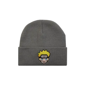 Naruto Face Grey Beanie