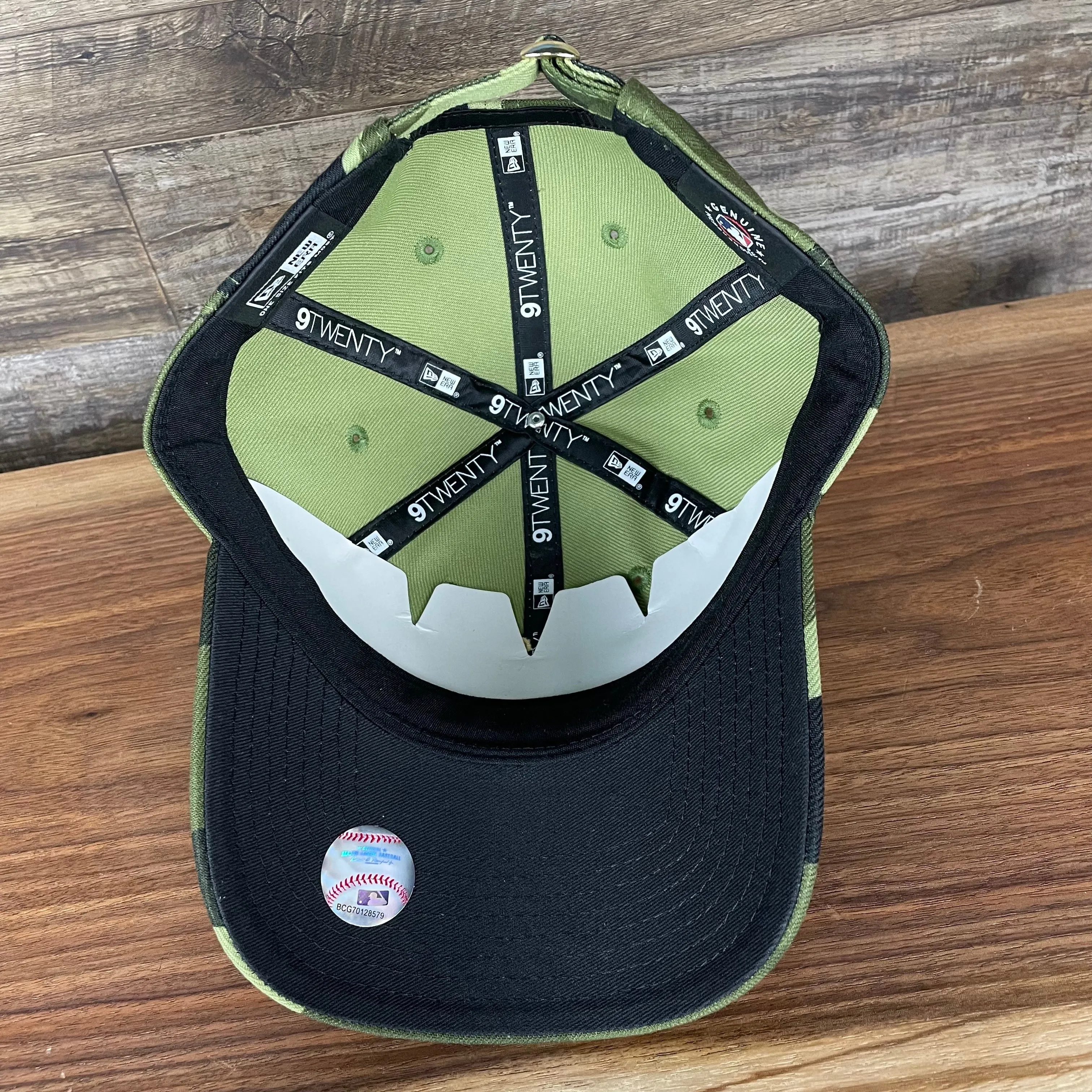 New York Yankees 2022 Armed Forces Day / Memorial Day Side Patch 9Twenty Dad Hat | Camo