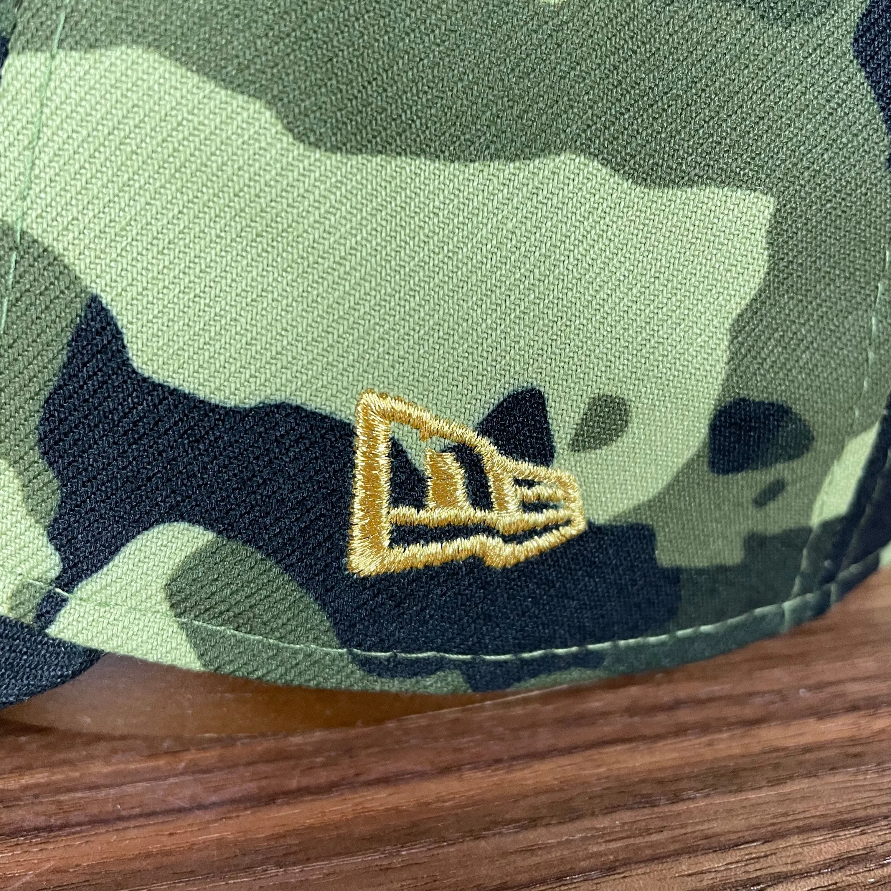 New York Yankees 2022 Armed Forces Day / Memorial Day Side Patch 9Twenty Dad Hat | Camo