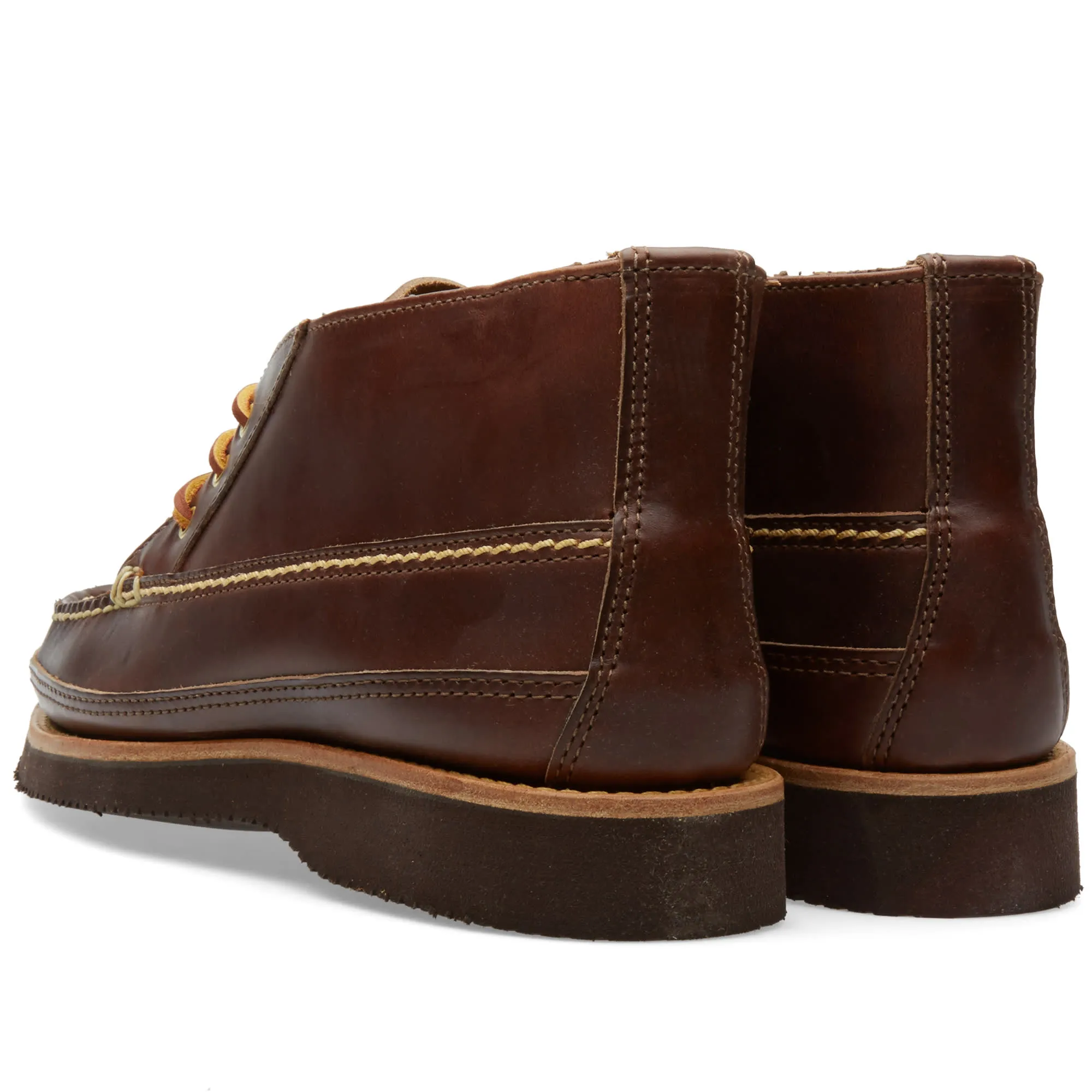 Oak Street Bootmakers Vibram Sole Trapper BootBrown Chromexcel