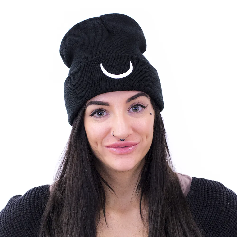 Occult Half Moon Beanie