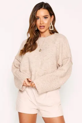 Oversized Crew Neck Sweater