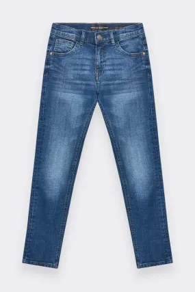 PANTALONI JEANS SLIM FIT BLU