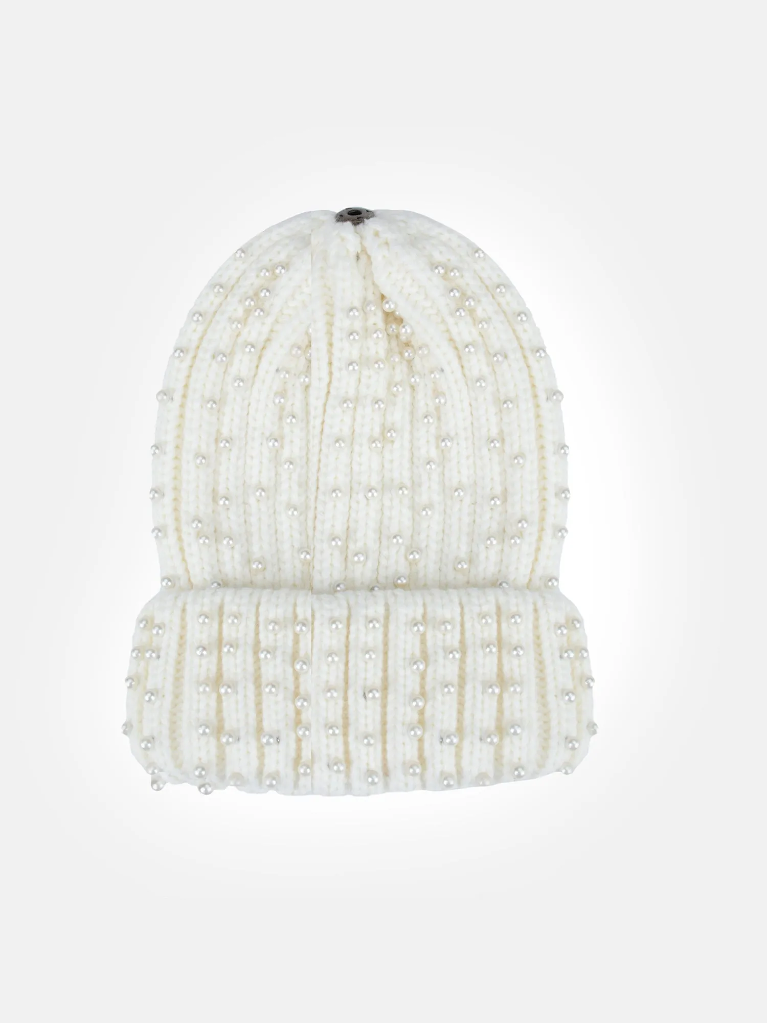 Pearl Knitted Beanie