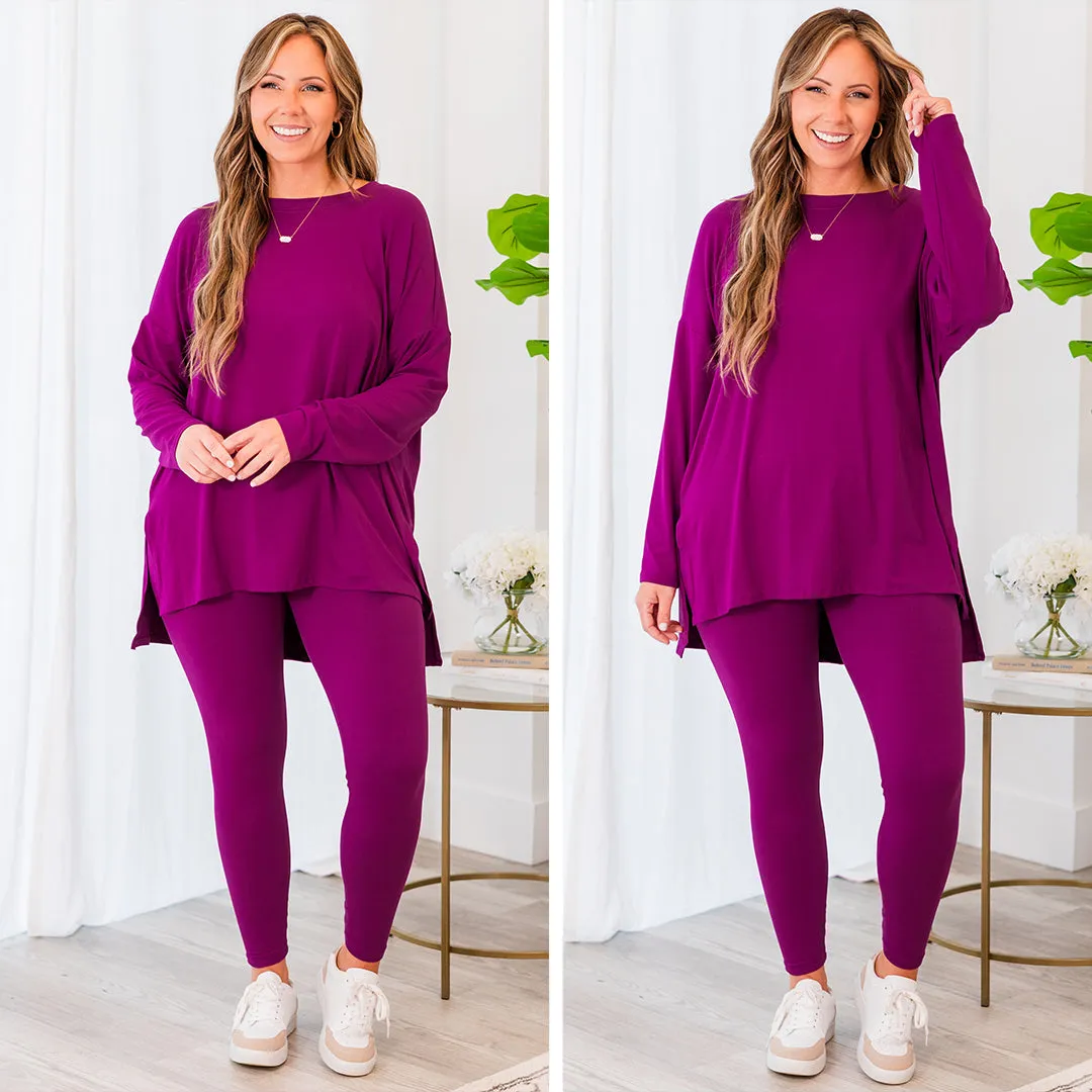 Perfect Comfort Set, Light Plum