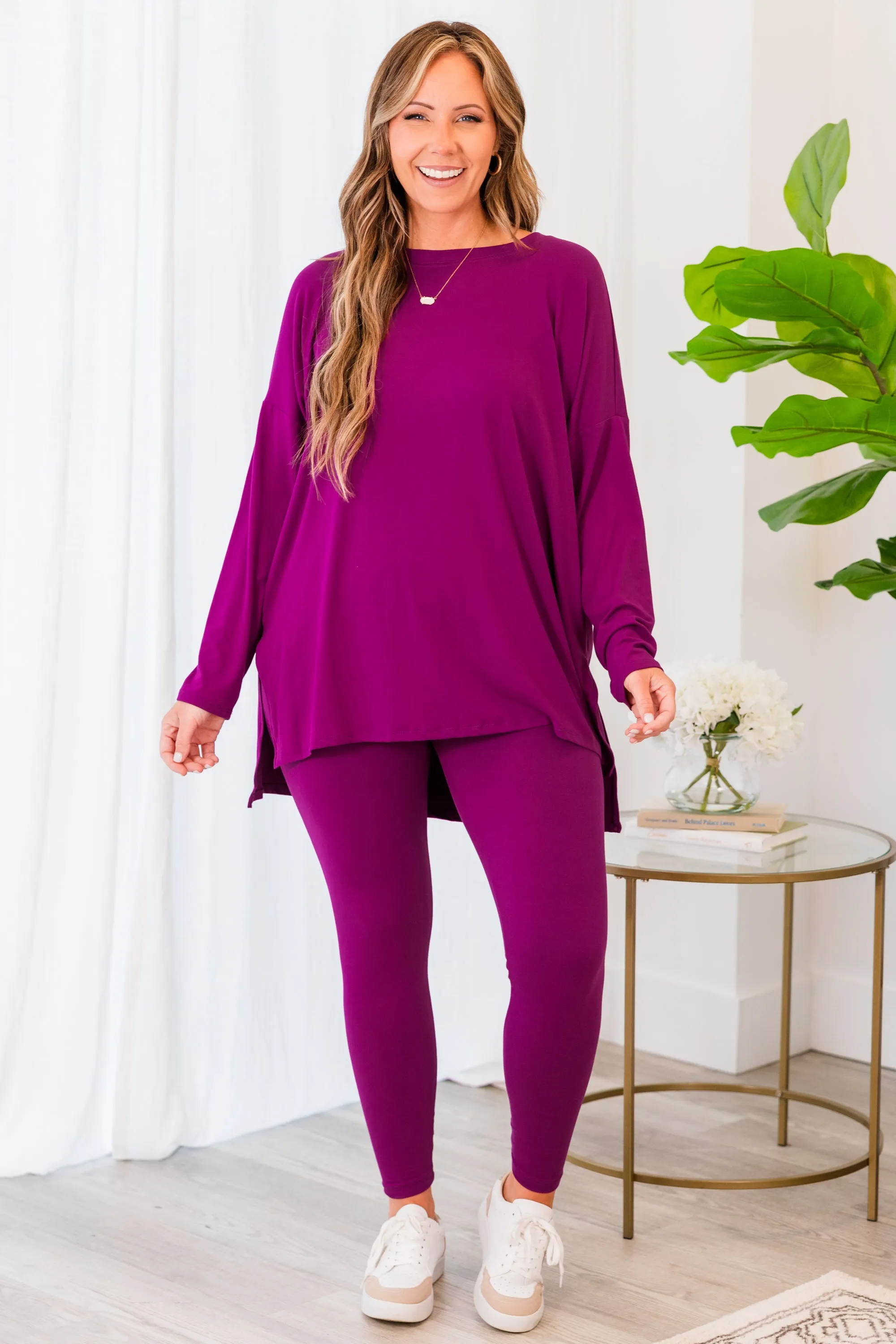 Perfect Comfort Set, Light Plum