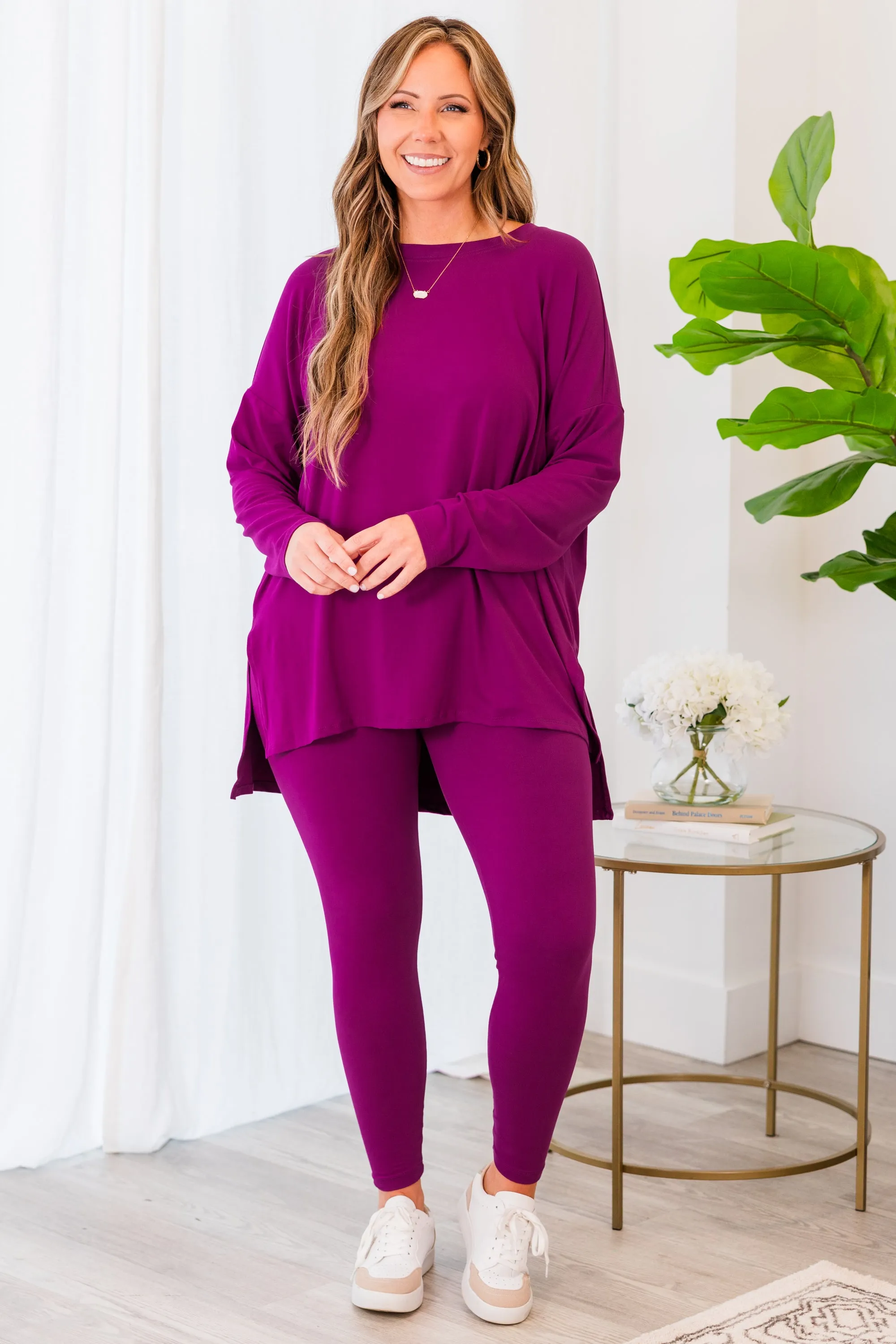 Perfect Comfort Set, Light Plum