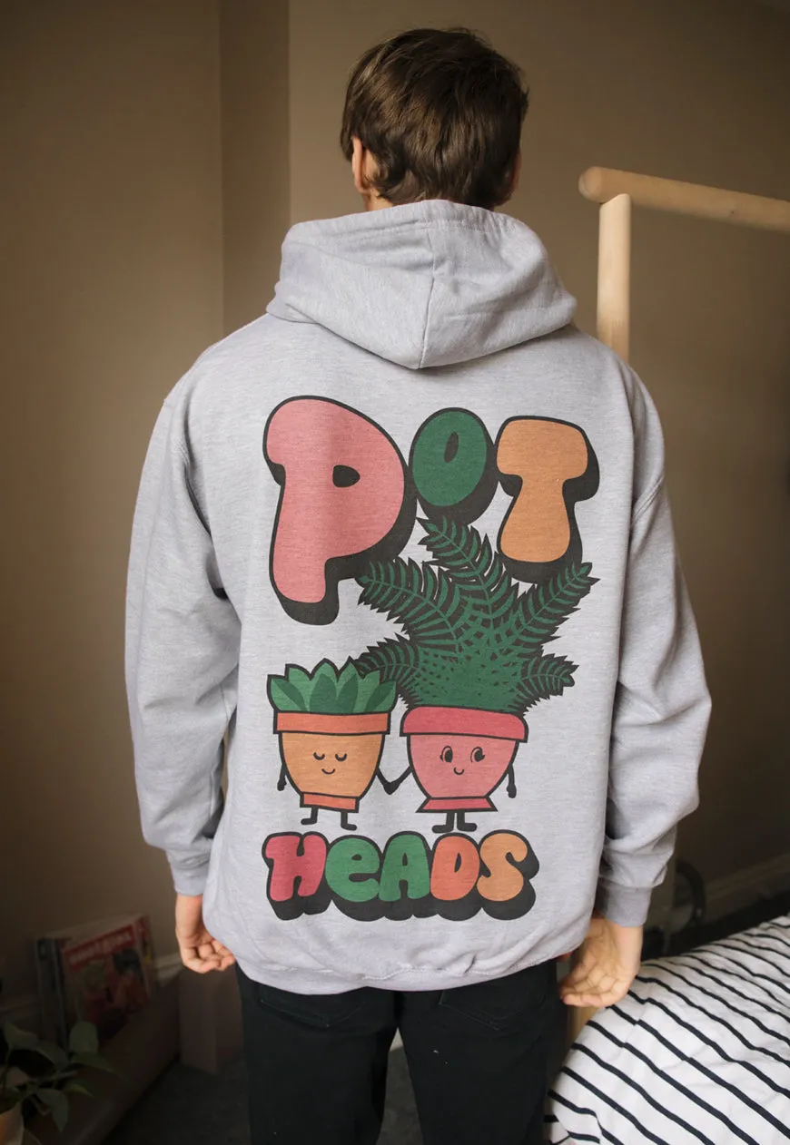 Pot Heads Men's Slogan Hoodie