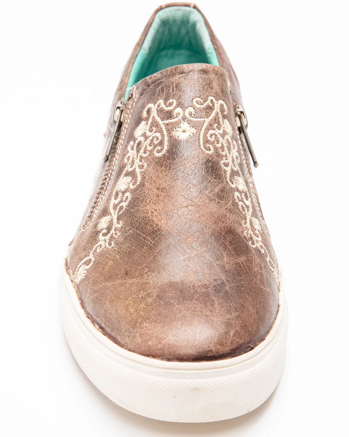 Product Name:  Corral Women's Bone Crater Inlay Embroidered Shoes