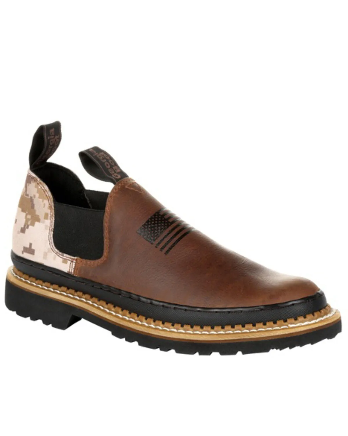 Product Name:  Georgia Boot Men's Giant Desert Camo Romeo Shoes - Round Toe