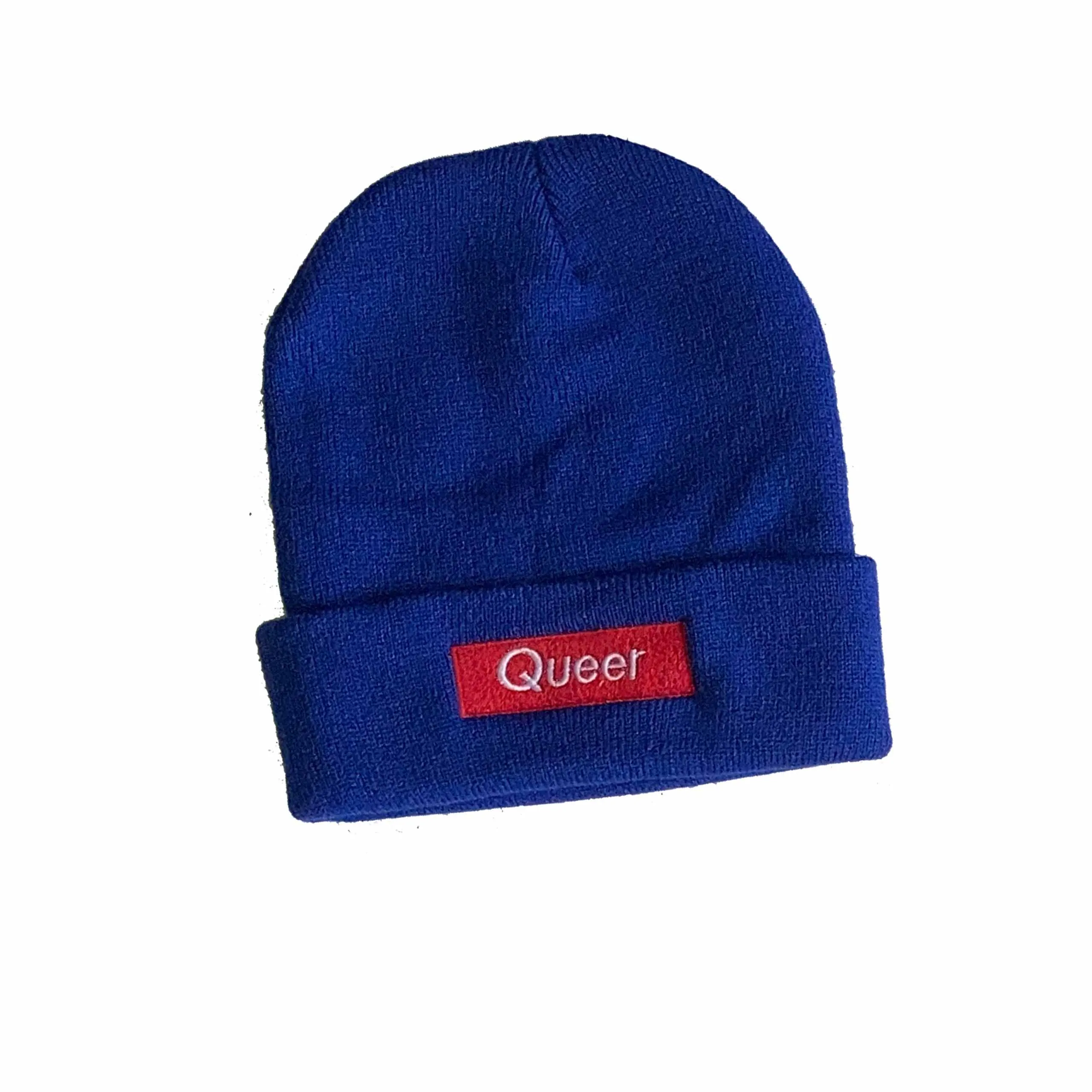 Queer Knit Cuff Beanie supporting The Trevor Project