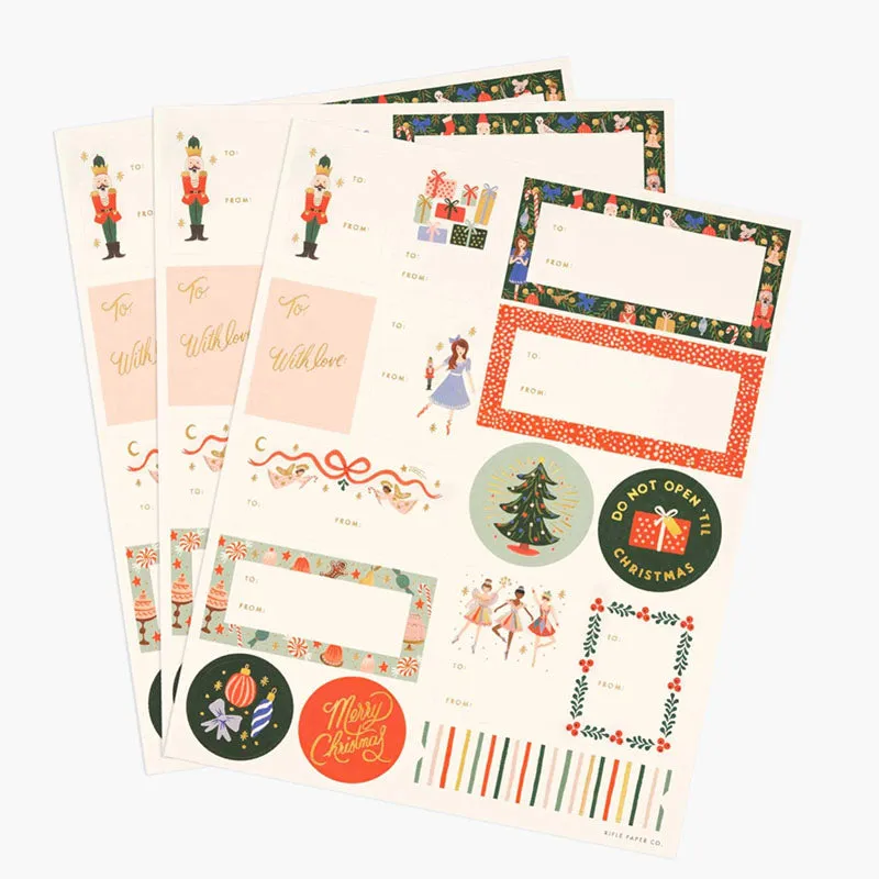 Rifle Paper Co Christmas Sticker Set