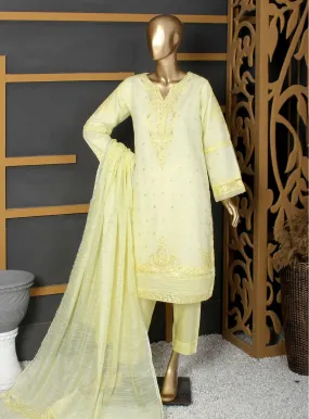 Romosh Fancy Embroidered Chiffon 3 Piece Stitched Suit - RNPC24FE RO-134 BLUSHING BEAUTY-NEW-2