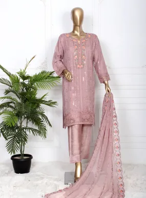 Romosh Fancy Embroidered Chiffon 3 Piece Stitched Suit - RNPC24FE RO-72 LUXE THREADS-2