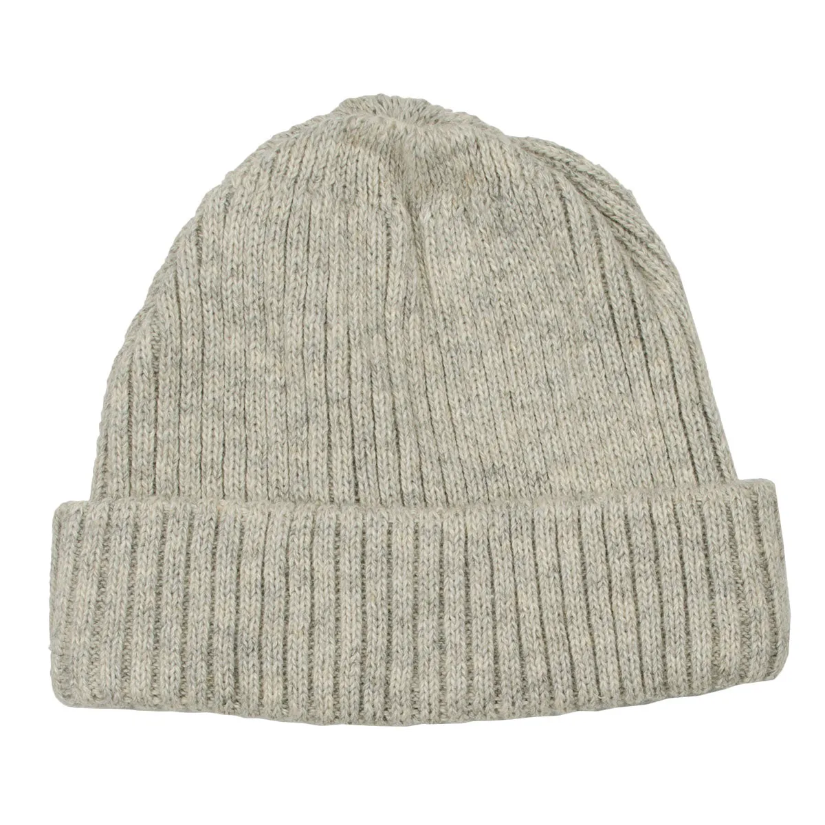 RoToTo - Recycle W/PL 2x2 Beanie - Gray