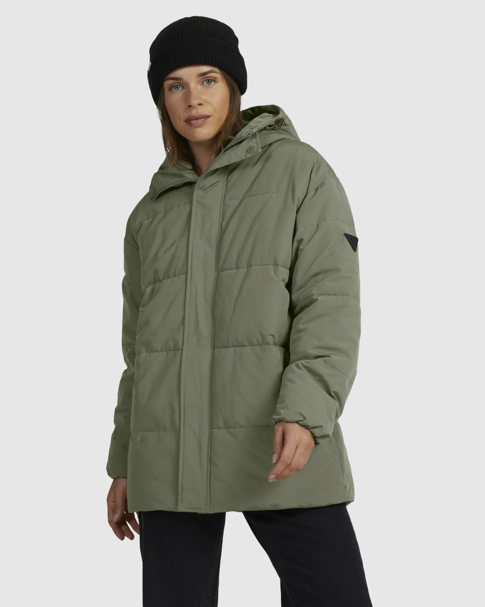 Roxy Ocean Ways - Parka Jacket For Women - Agave Green | SurfStitch