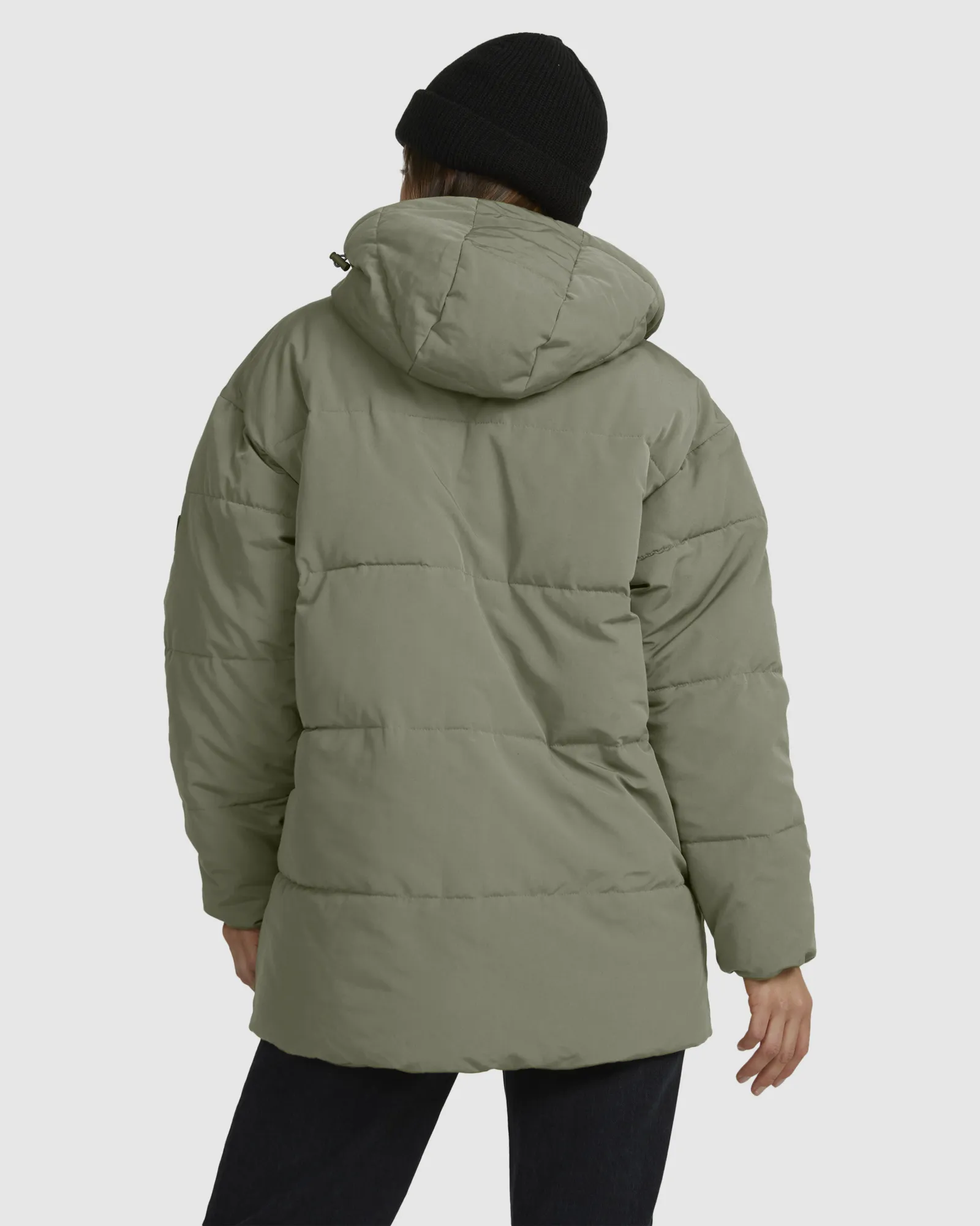 Roxy Ocean Ways - Parka Jacket For Women - Agave Green | SurfStitch