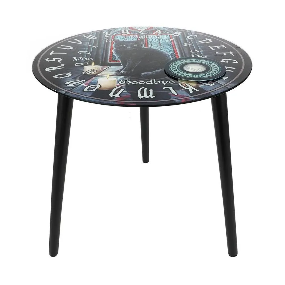 Sacred Circle Glass Spirit Board Table