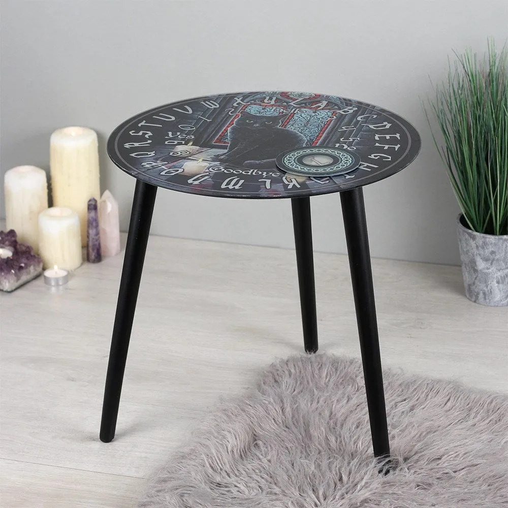 Sacred Circle Glass Spirit Board Table