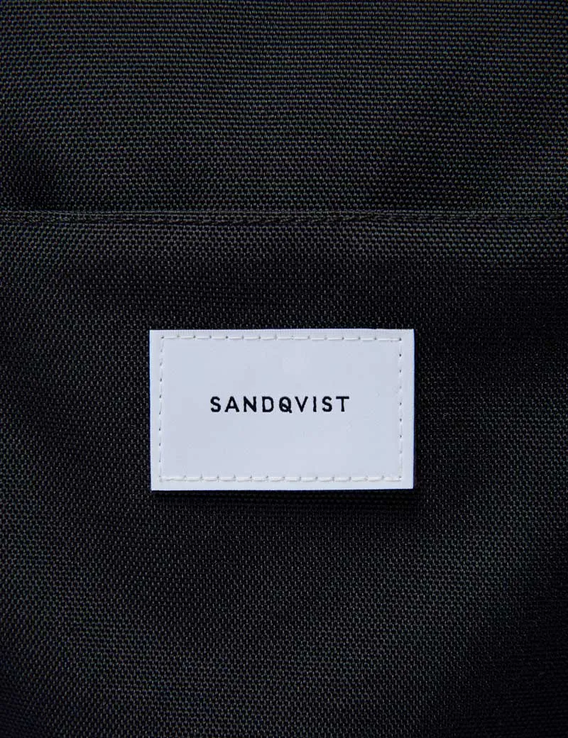 Sandqvist Ilon Rolltop Backpack Black Black