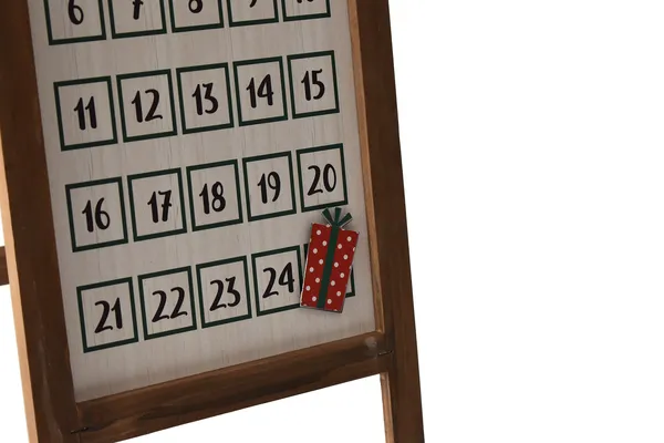 Santa Claus is Coming to Town Countdown Calendar with Magnet