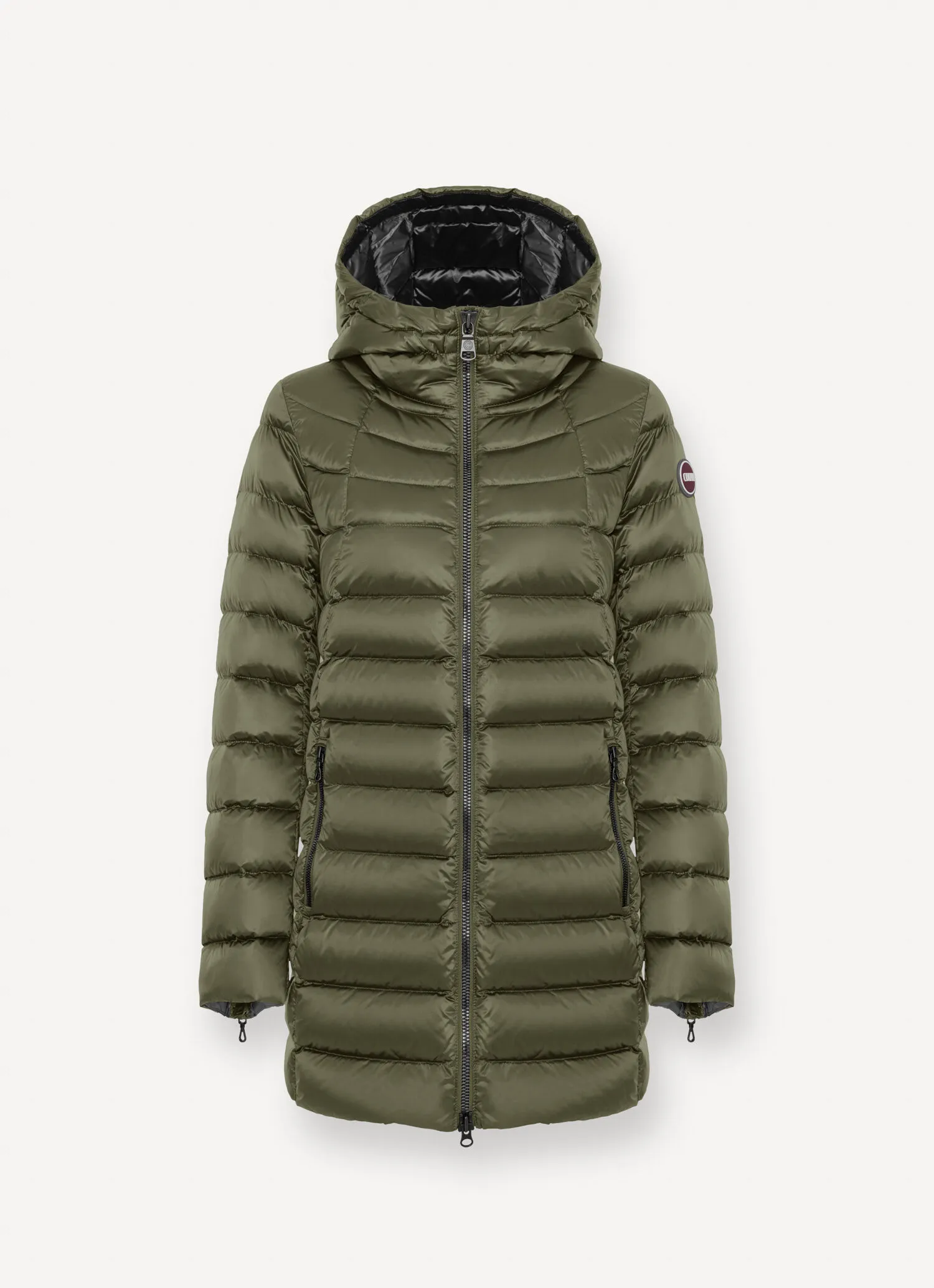 Slightly A-line down jacket-