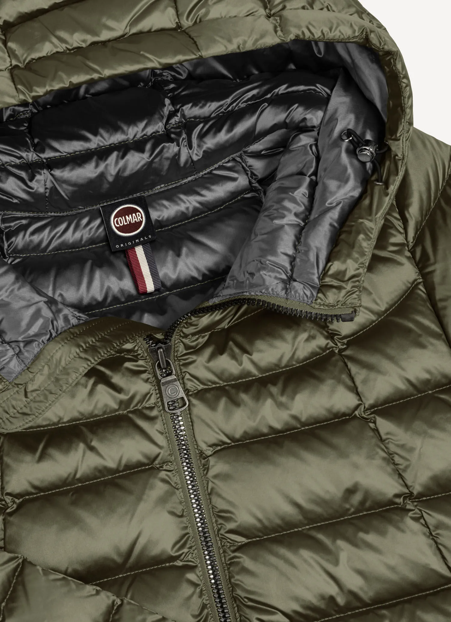 Slightly A-line down jacket-