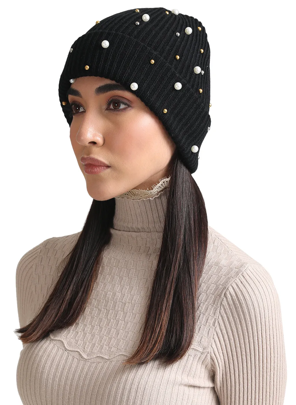 Soft Pearl Beanie