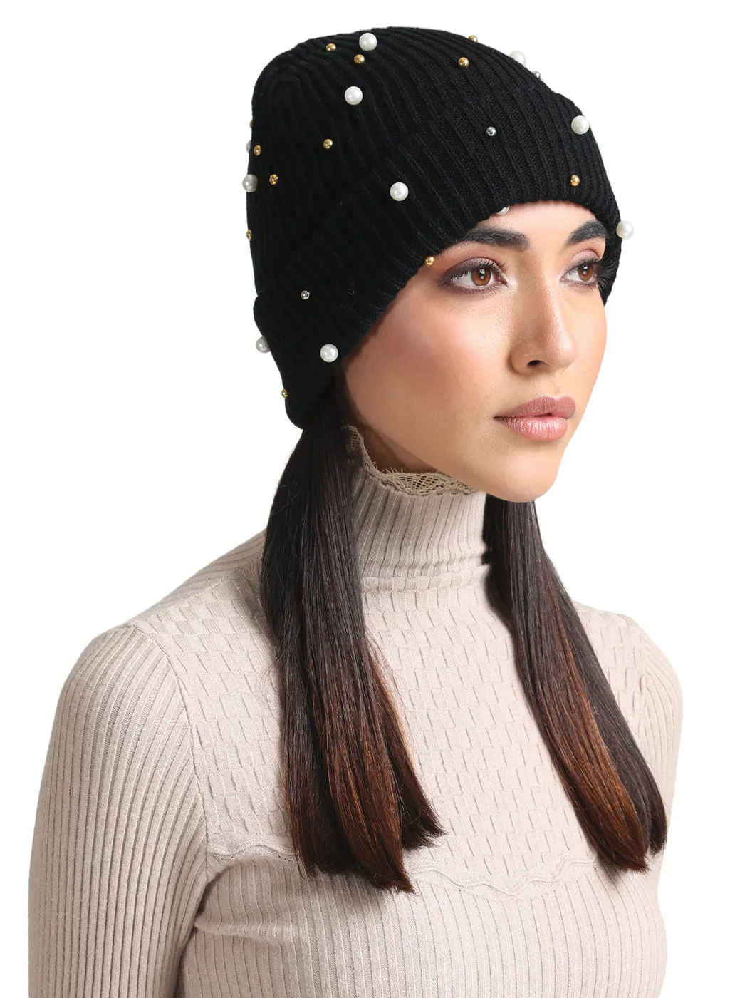 Soft Pearl Beanie