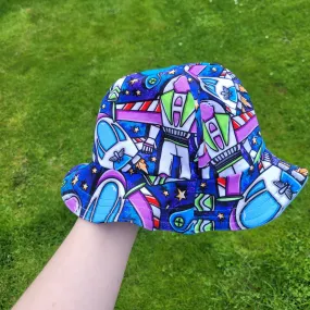 Space Man Sun hat