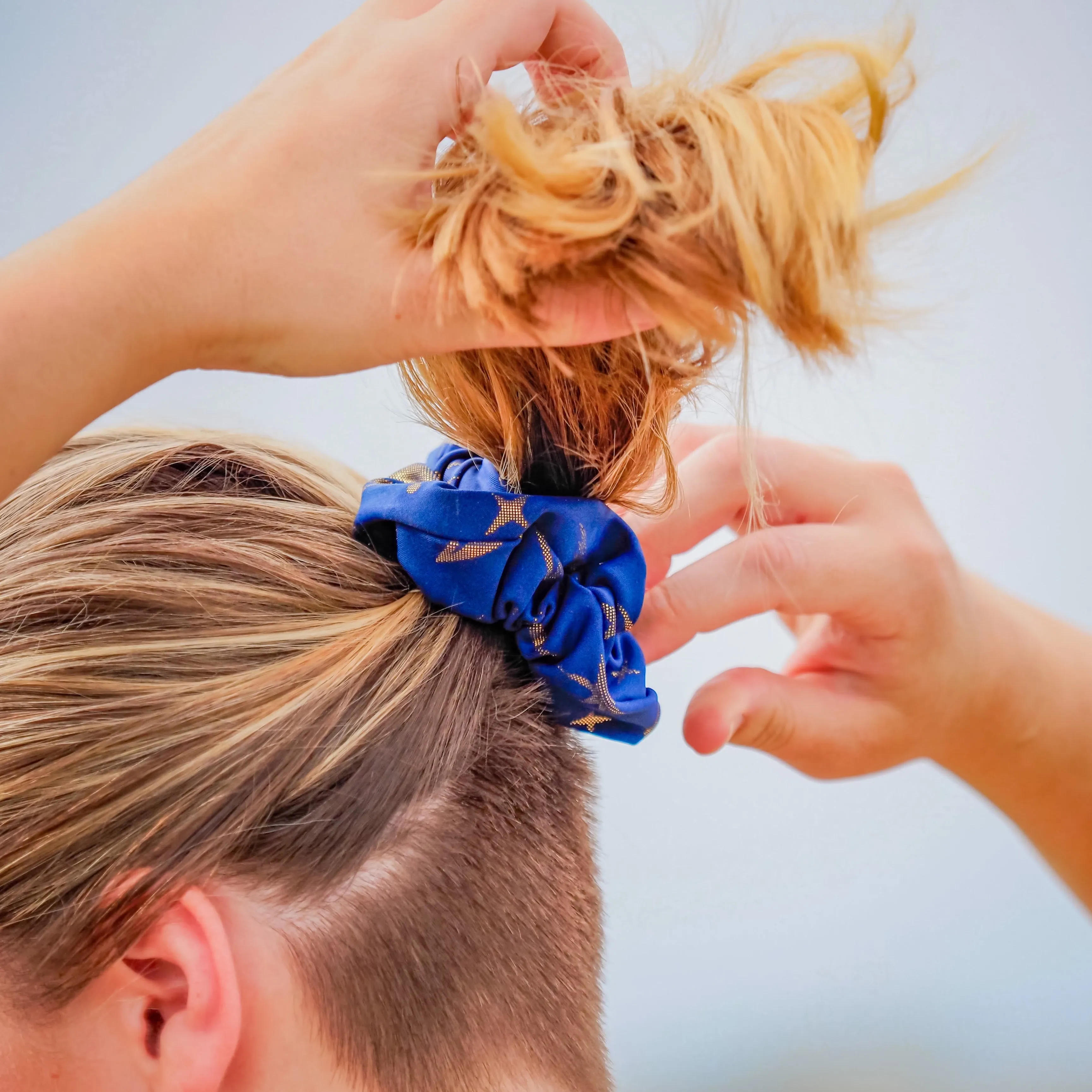 Star Captain Zipper Scrunchie