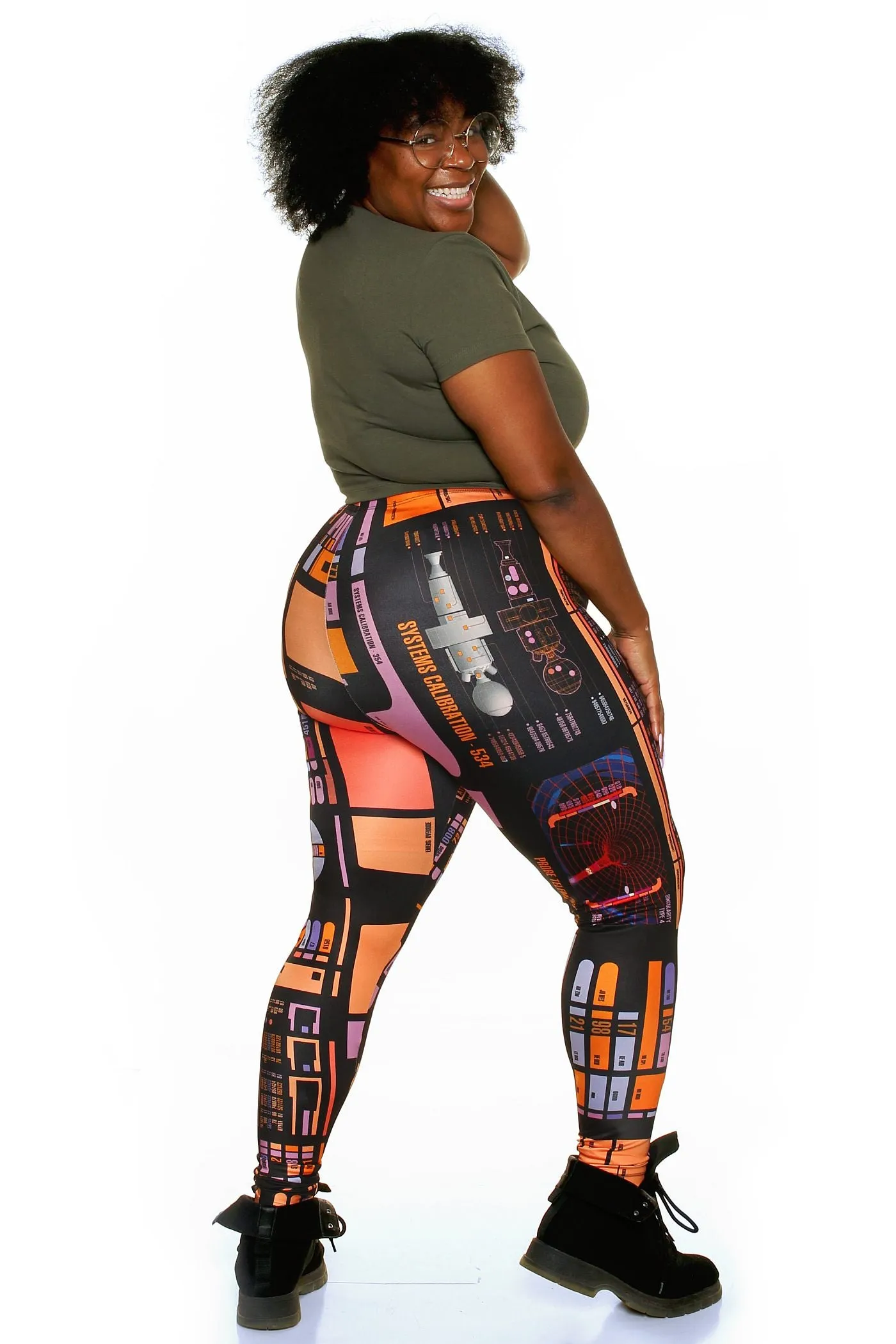 Star Trek TNG LCARS Leggings