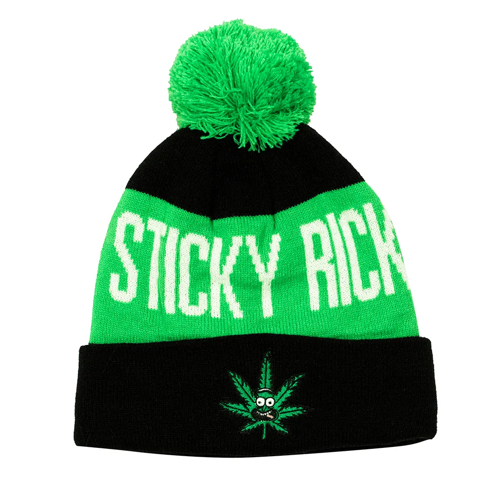 Sticky Rick Pom Pom Beanie