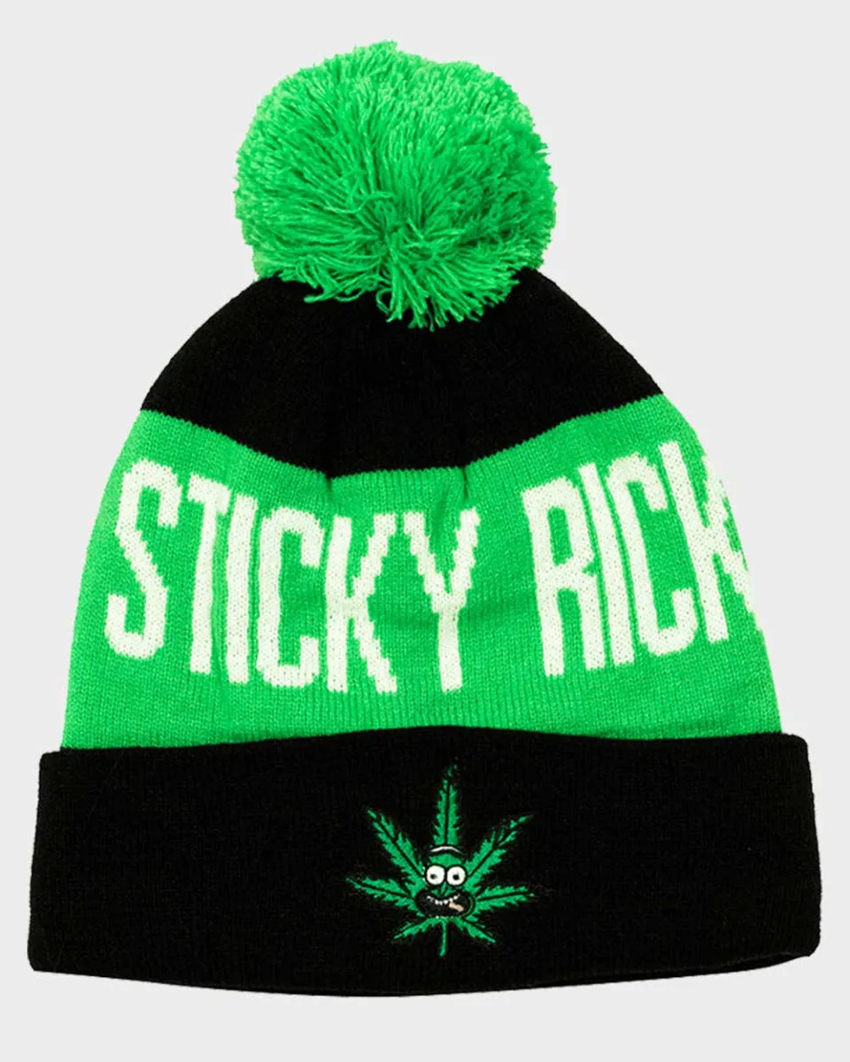 Sticky Rick Pom Pom Beanie