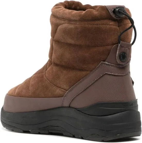 Suicoke Bower suede snow boots Brown