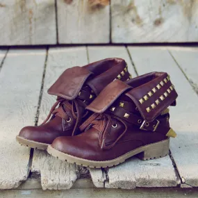 Sweet Studded Motorcycle Boots