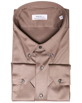 Taupe Boston Cotton Sportshirt