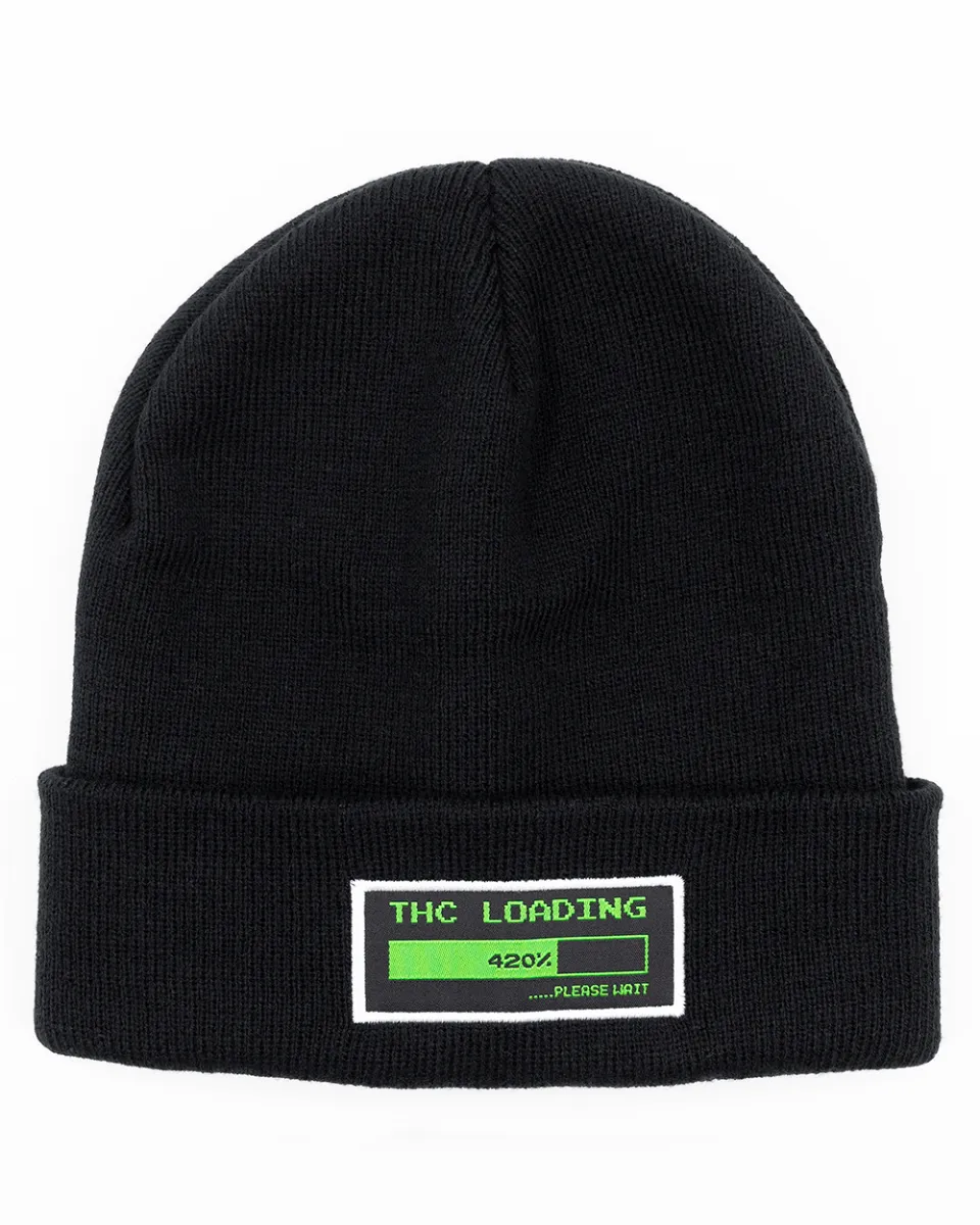 Thc Loading Black Beanie